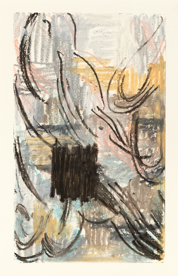 Piotr Makowski oilpastels serie 2016