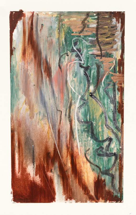 Piotr Makowski oilpastels serie 2016