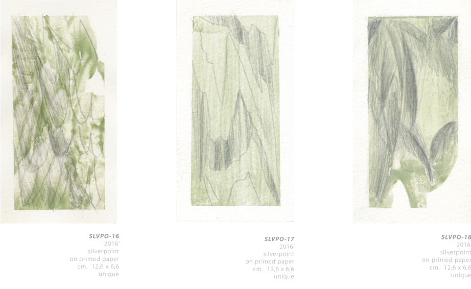 Piotr Makowski silverpoint serie 2016