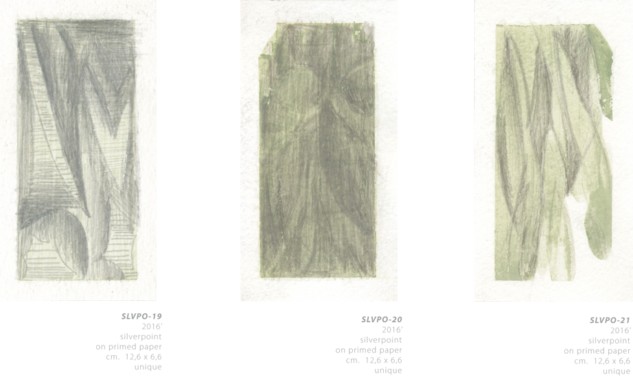 Piotr Makowski silverpoint serie 2016